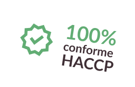 100% conforme HACCP