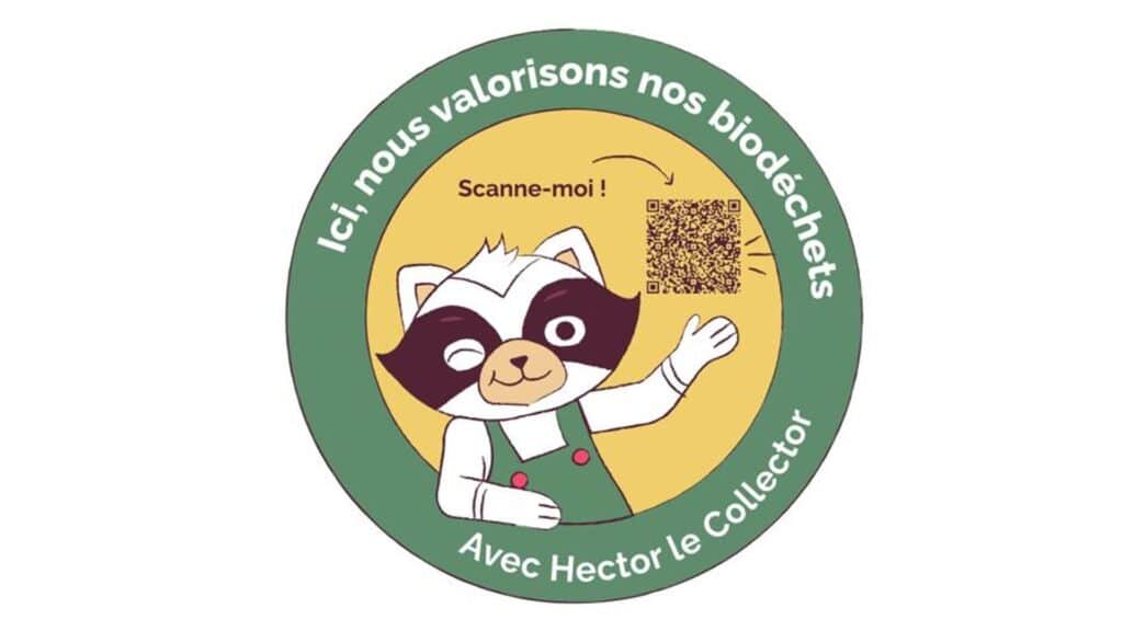 Sticker Hector le Collector