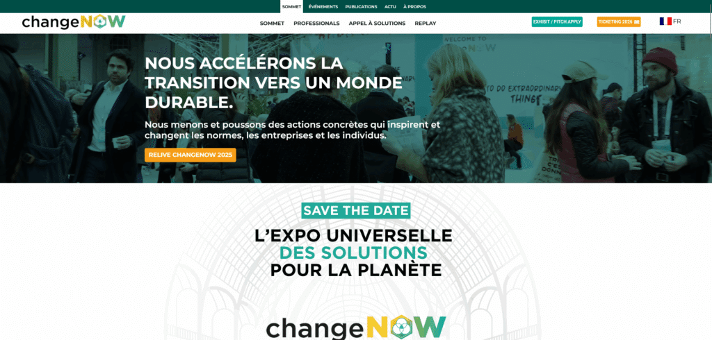Salon ChangeNow Paris