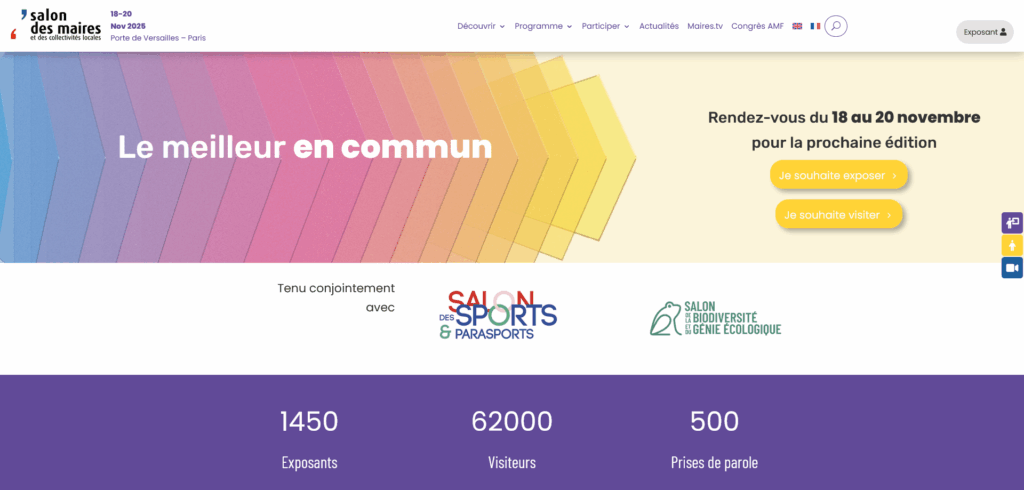 Salon des Maires et de Collectivités Locales