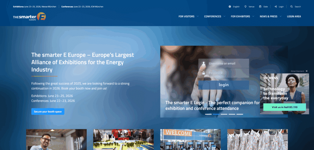 The Smarter E Europe Munich