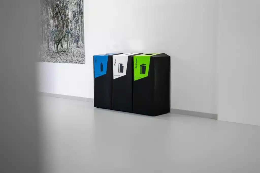 Bornes de tri en entreprise