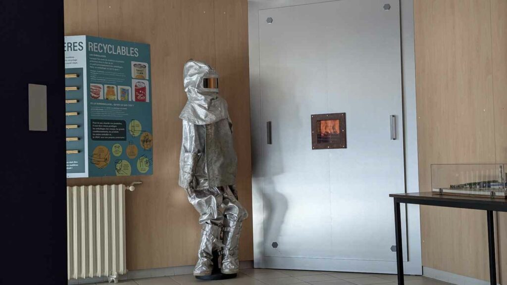 Un équipement de sécurité spécifique pour l'incinérateur