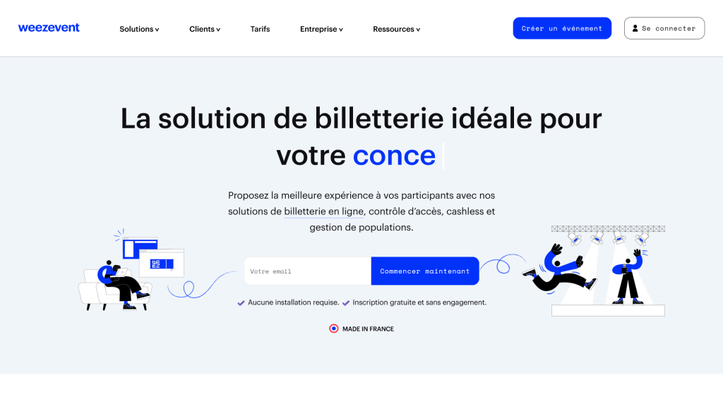 Weezevent Plateforme events